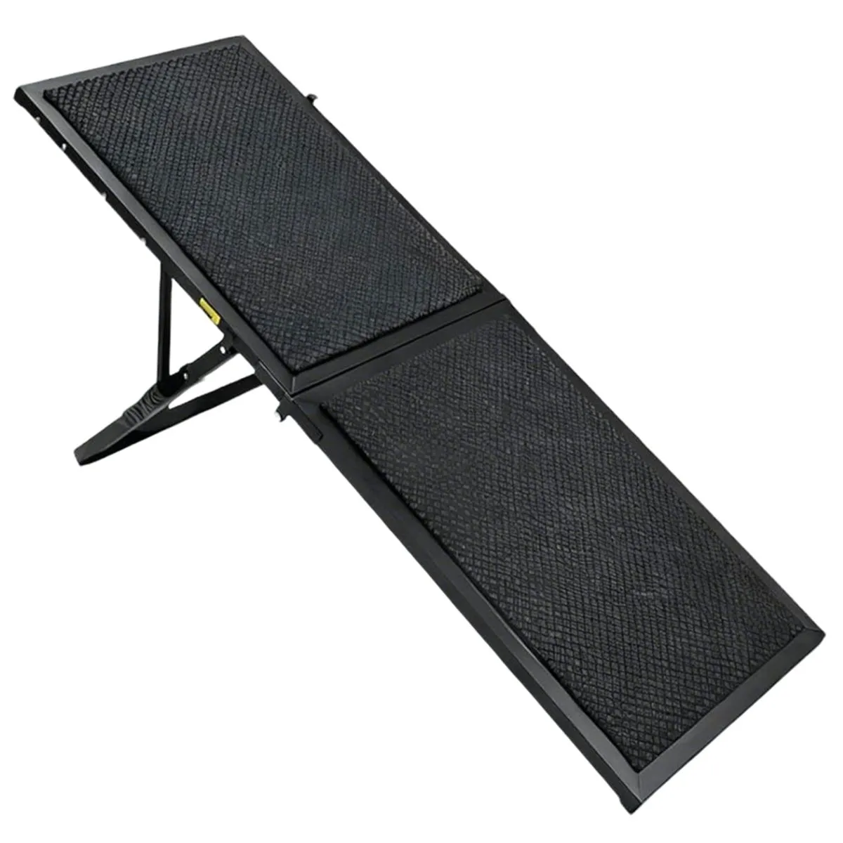 5-Step Adjustable Foldable Wood PetStairs Pet Ramp for Sofa Couch Stairs