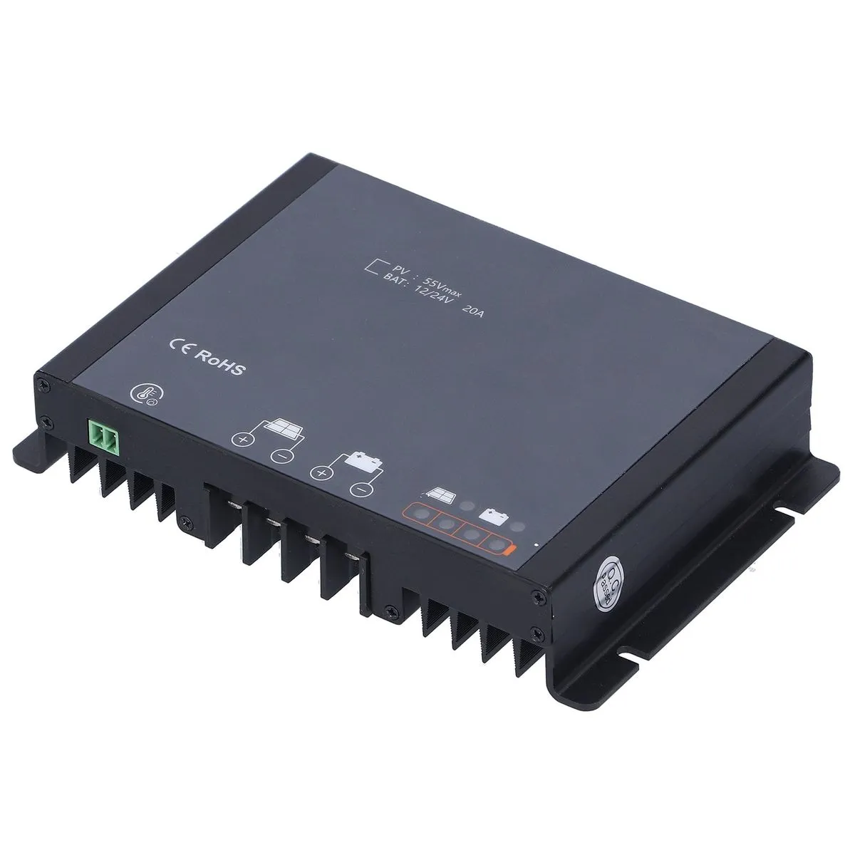 MPPT Solar Controller 20A Auto Bluetooth Waterproof