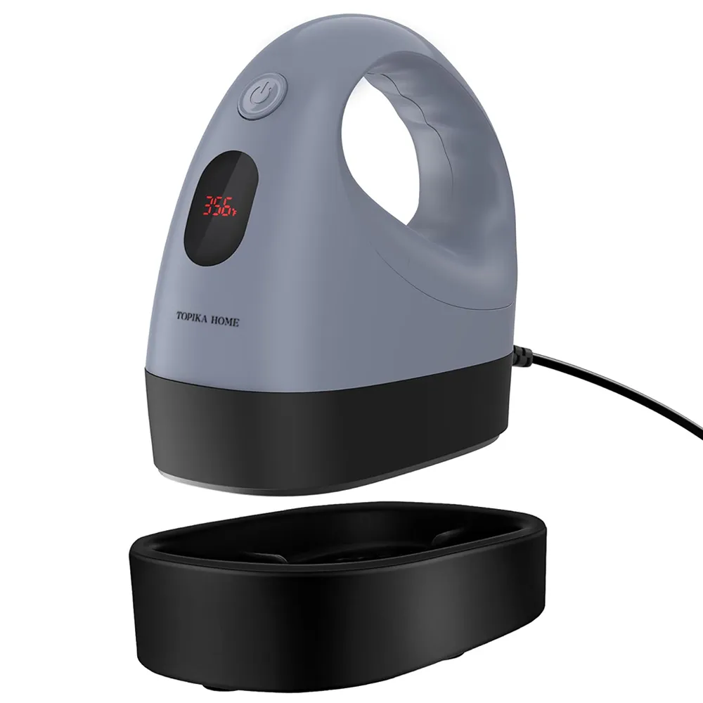 Topika - Mini Heat Press Machine for T-Shirts, Mini Iron Heat Press for DIY - Grey