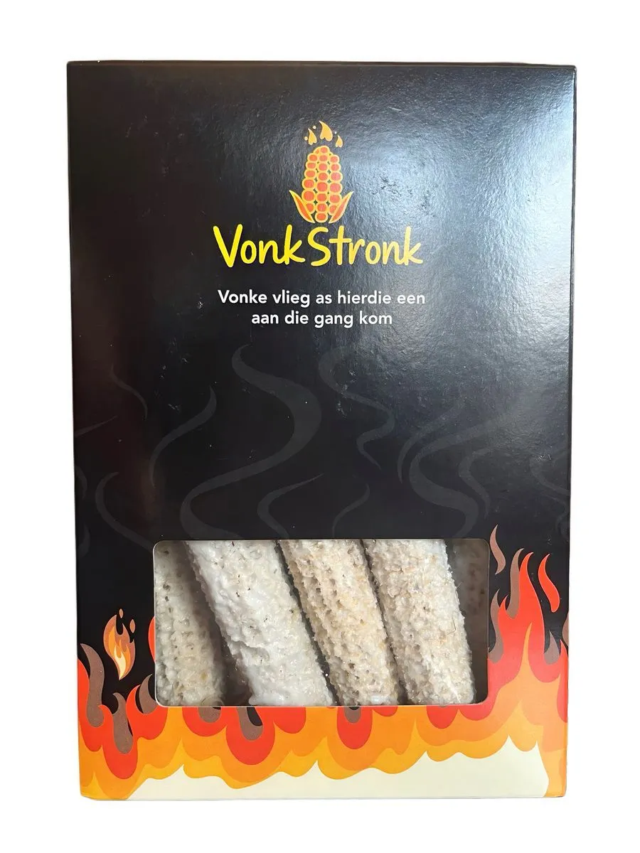 VonkStronk Firelighters Braai Fire Corn Cob Mielie Vuuraanstekers Vuur Vonk