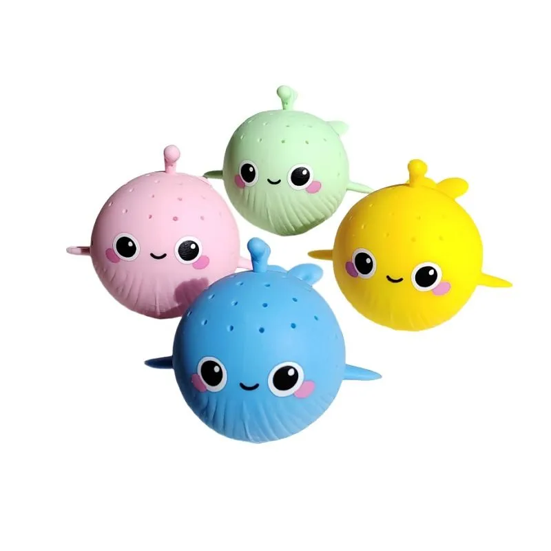 Baby Bath Toy Absorbent Sponge Whale Suitable Safe For Kids To Touch/Play