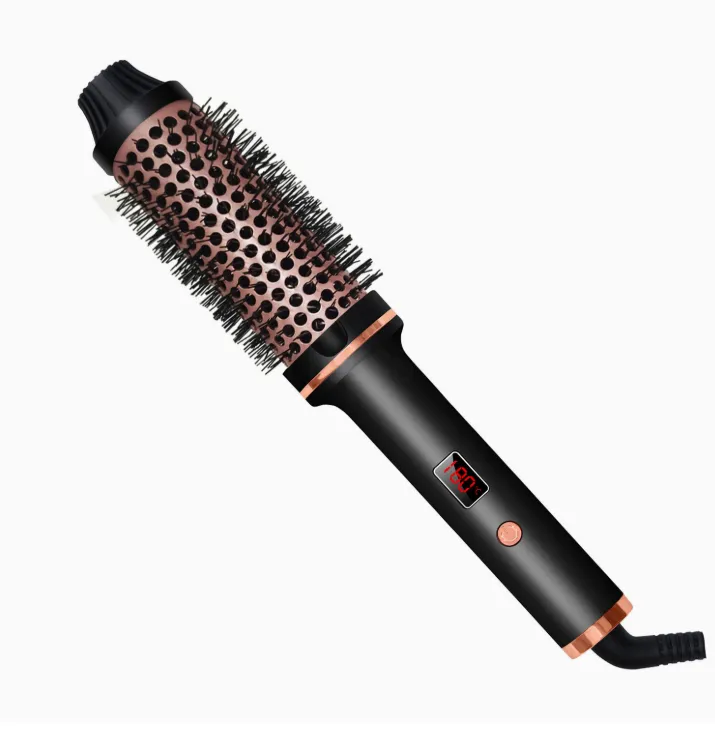3-in-1 Hair Styler Brush Black- 1 Unit