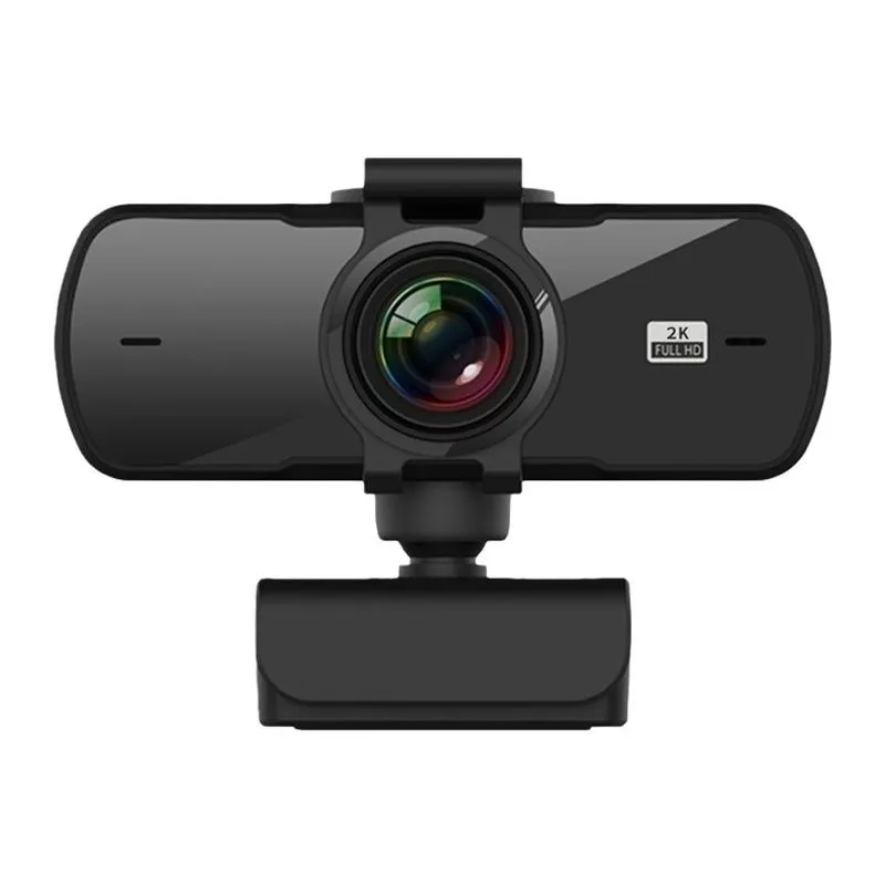2K Webcam With Autofocus And Microphone Compatible With PC And Mac