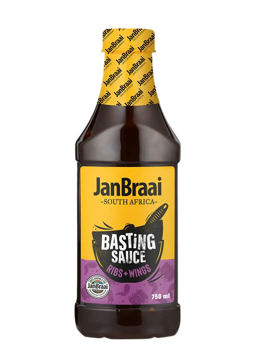 Jan Braai - Ribs & Wings Basting Sauce 750ml x 2