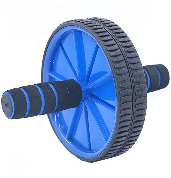 Ab Roller Wheel - Home Gym Equipment - BLUE