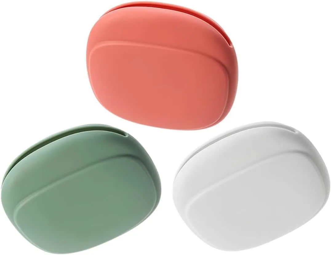 Silicone Earphone Case Cable Storage Organizer Portable Travel Accessories