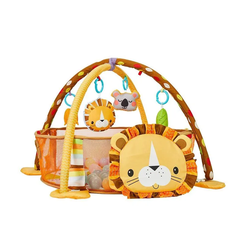 Lion 2-in-1 Activity Gym & Ball Pit Lion-Baby-Play