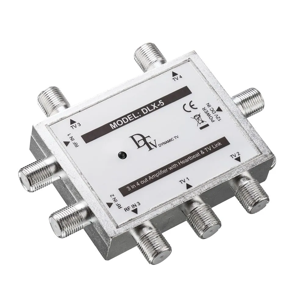 Space TV All-In-One Heartbeat and SLX Splitter / Amplifier 3 in 4 Out