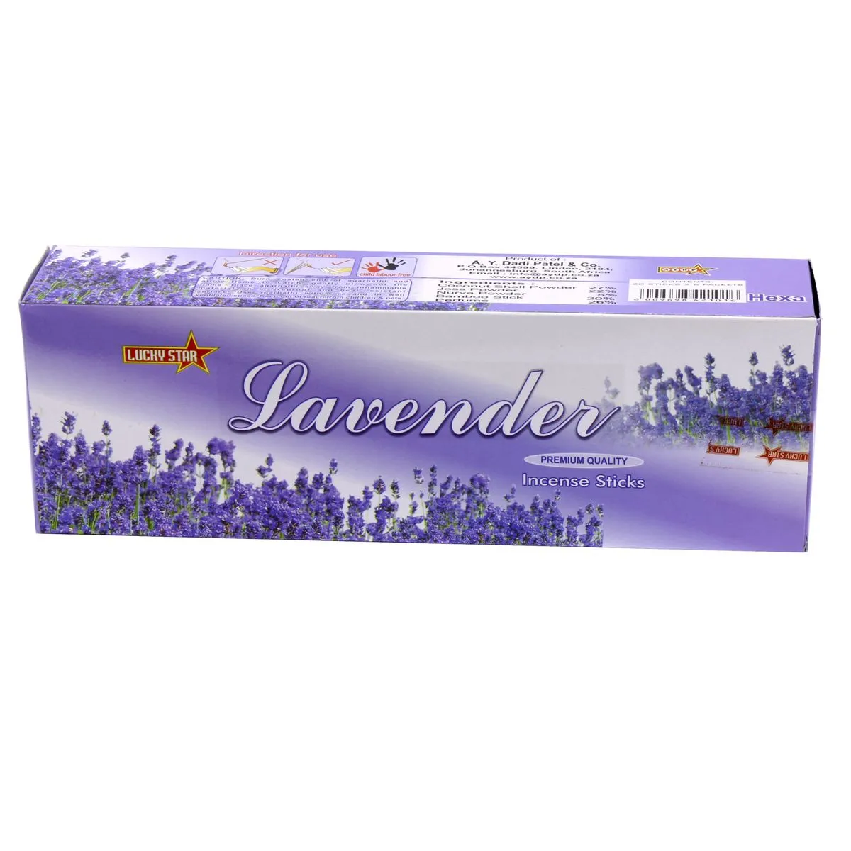 Incense Sticks - Lavender 9" - 120 Sticks