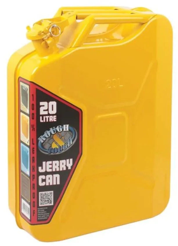 Rough & Tough 20 Litre Diesel Jerry Can - UN and CE Approved