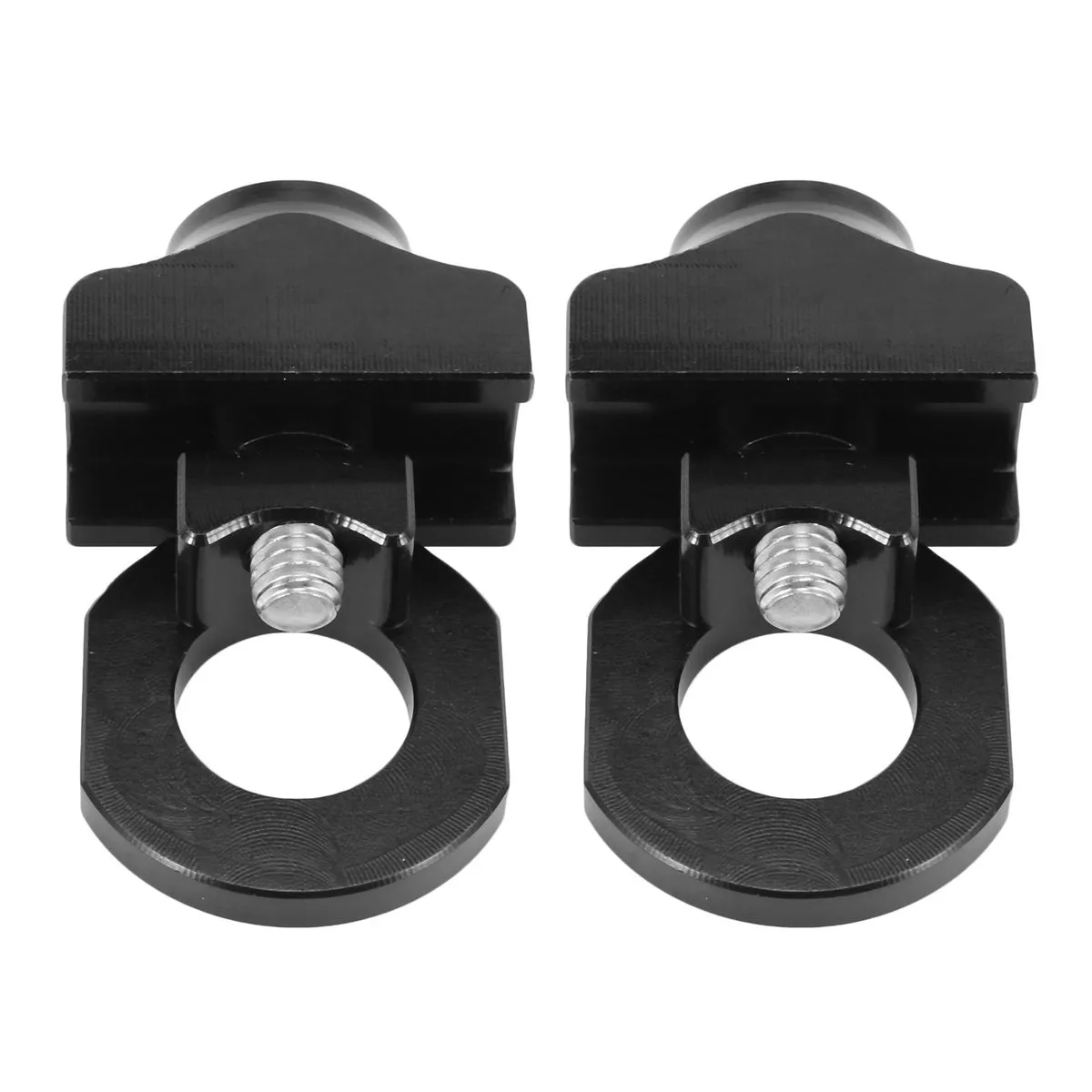 Bike Chain Tensioner Aluminum Alloy Bicycle Fastener Bolt Black