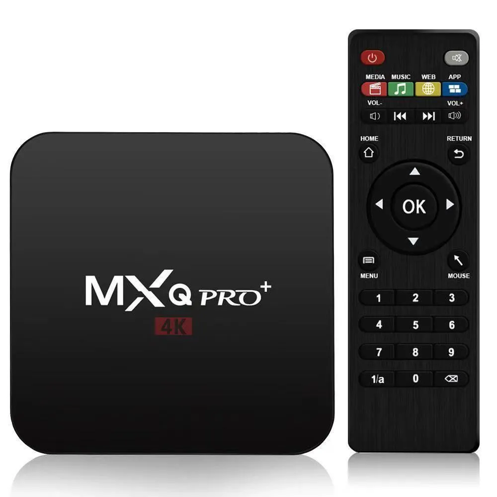 MXQ Pro 4K TV Box Android 11.1 8GB RAM 128GB ROM with Pre-loaded Apps