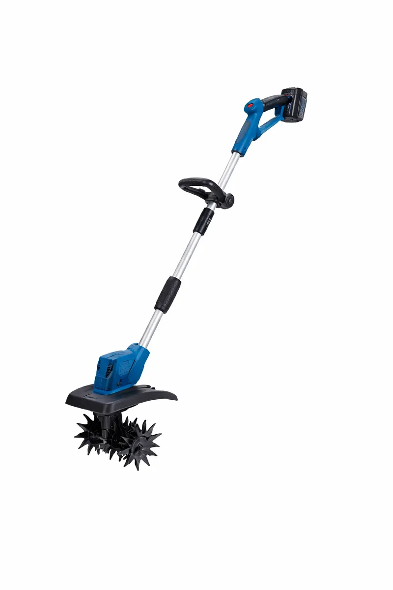 Cordless Electric Mini Garden Tiller & Cultivator - Handheld Soil Loosener