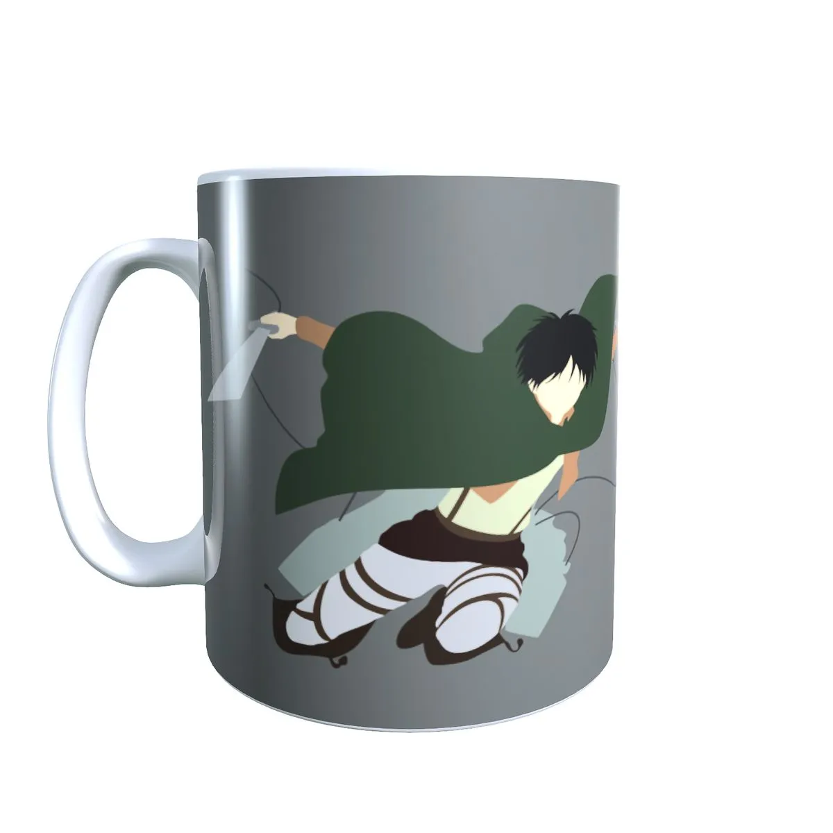 Levi in Flight - Attack on Titan Coffee Mug