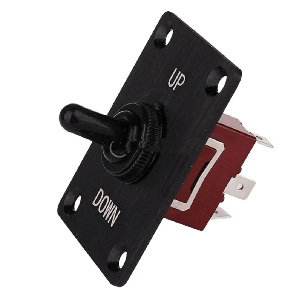 DC12V 3 Position Toggle Switch Aluminum Alloy for Boat Rv Caravan Marine