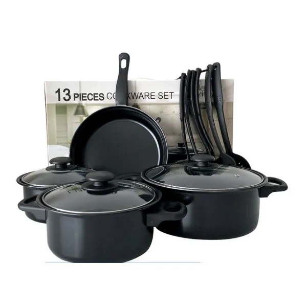 13 Piece Medium Sized Aluminium Cookware Set