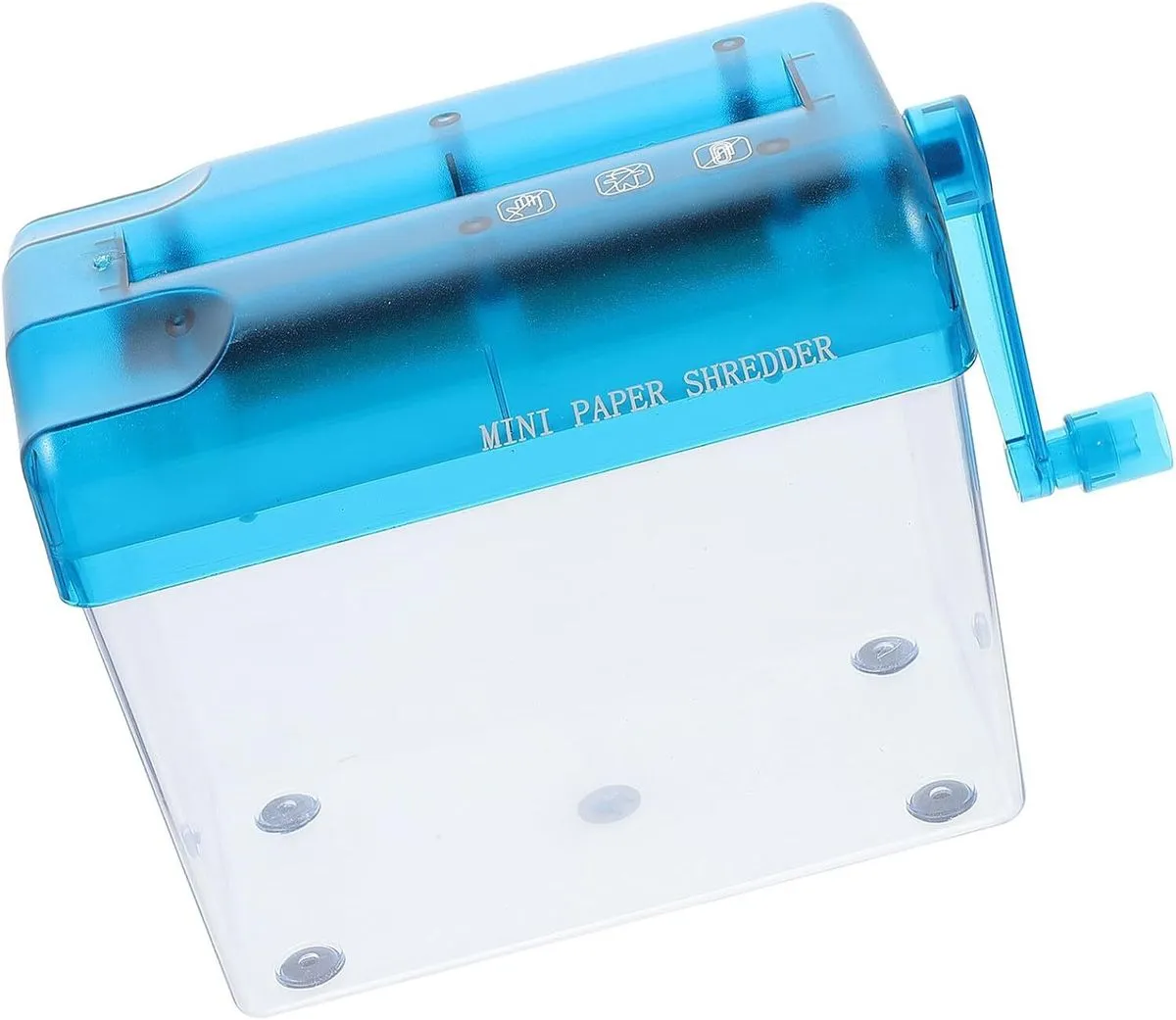Manual Hand Shredder A6 Desktop Small Wear-Resistant Paper Cutter for Home