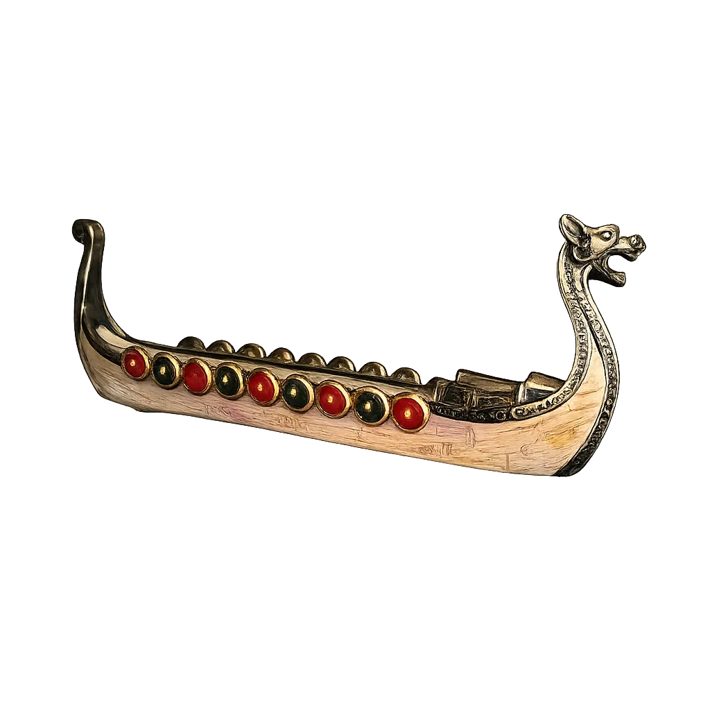 Vintage Boat Incense Burner
