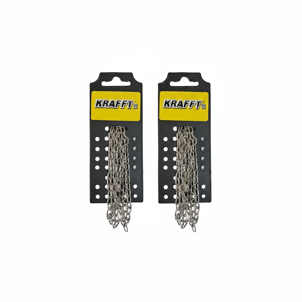 Nickel-Plated Clock Chain 1.6mm x 1m - Durable & - 2 Pack