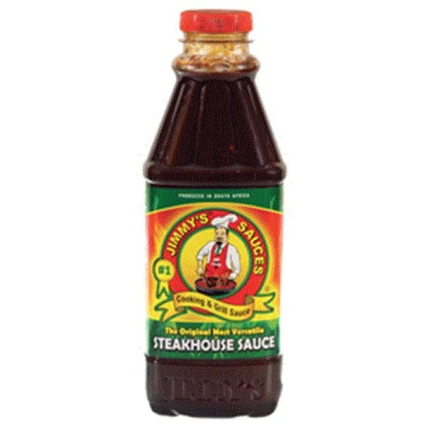 2 x Jimmy's Sauce Steakhouse Sauce 750ml