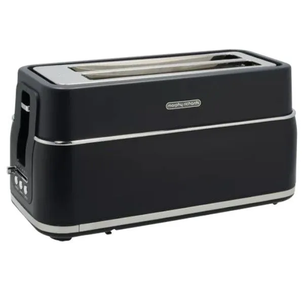 Morphy Richards 4-Slice Long Slot Toaster Adjustable Temp Even Toasting
