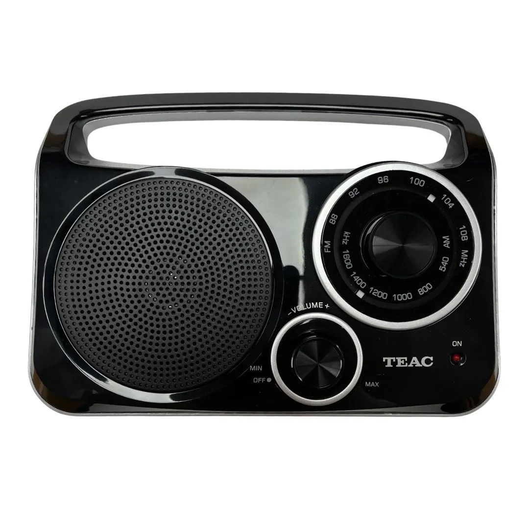 Teac PR-300 AM/FM Portable Radio - Black