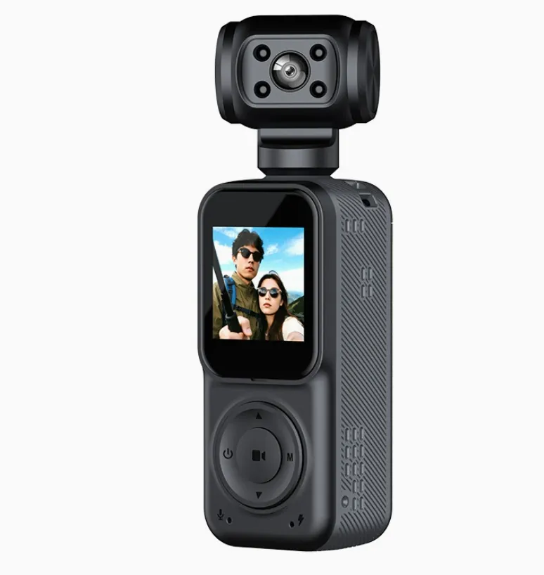 HD Portable Handheld Sports Camera with Screen, Waterproof & Night Vision