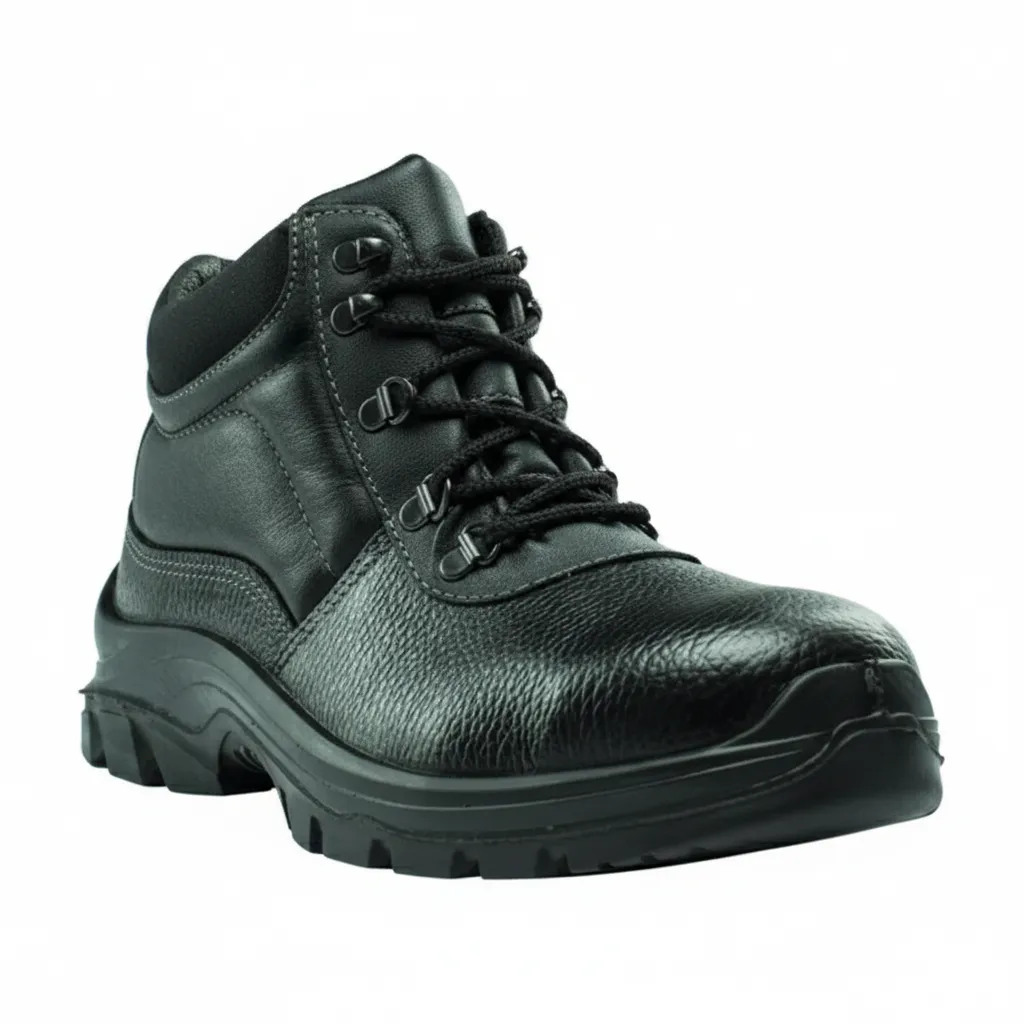 FRAMS Safety Boots Econotuff Black Size 10 for Industrial Use