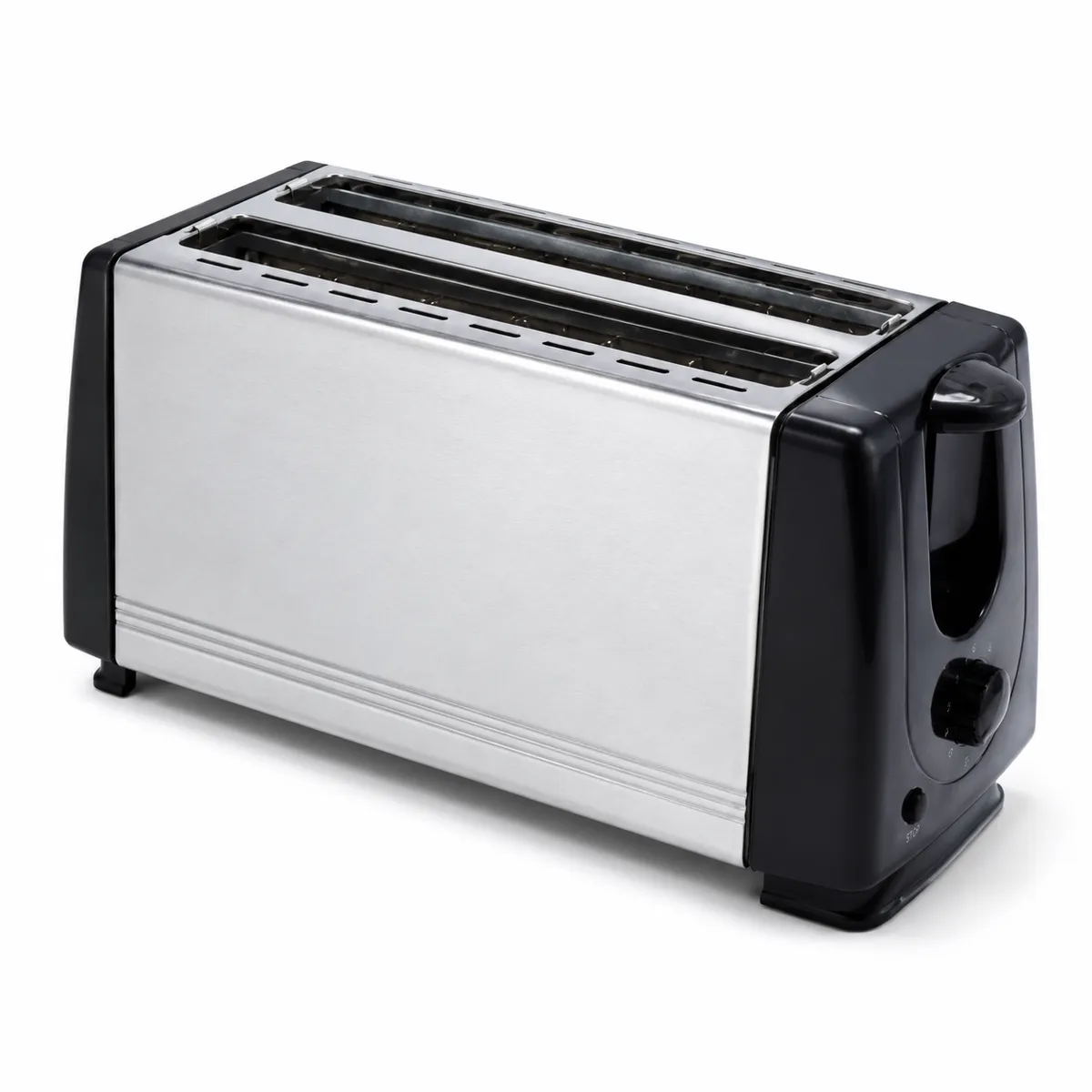 Slice Long Slot Toaster with Adjustable Browning Control - Silver