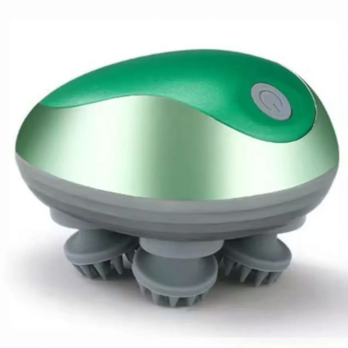 Electric Scalp Massager for Hair Loss Prevention & Hair Growth - Green