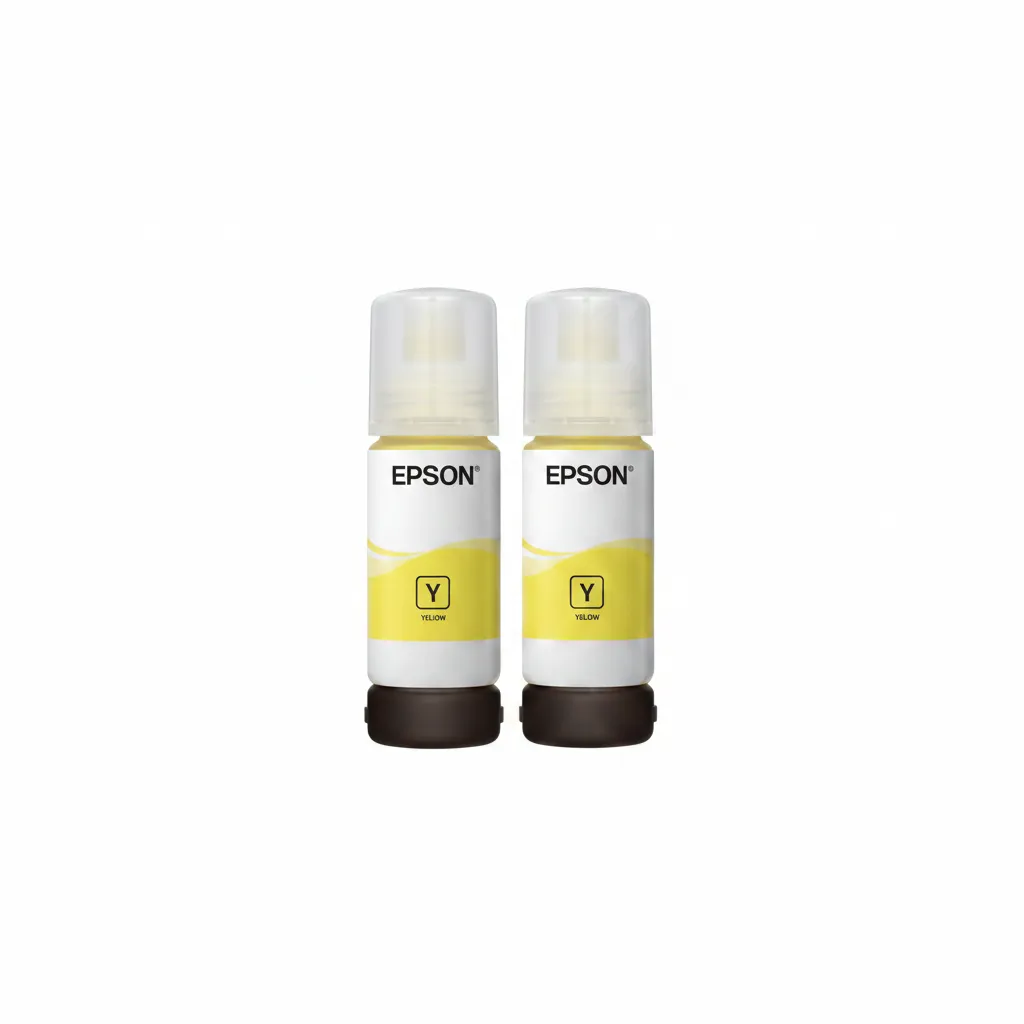 Epson 127ml EcoTank Yellow Ink Bottle for L4150, L4160, L6160 - 2 Pack