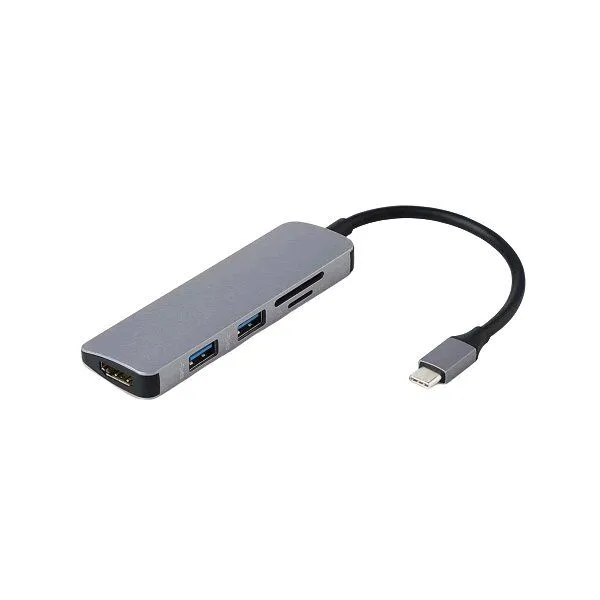 5 In 1 Type C HUB 4K Port USB 3.0 For Macbook Pro and Computers