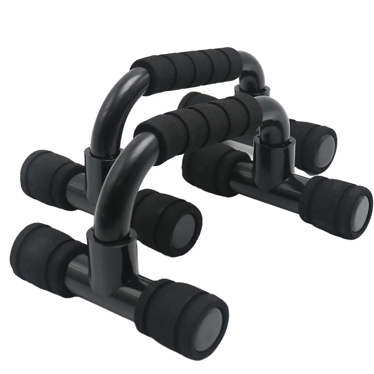Push Up Bars Push Up Handles Gym Fitness Workout Strength Training Stands - Black