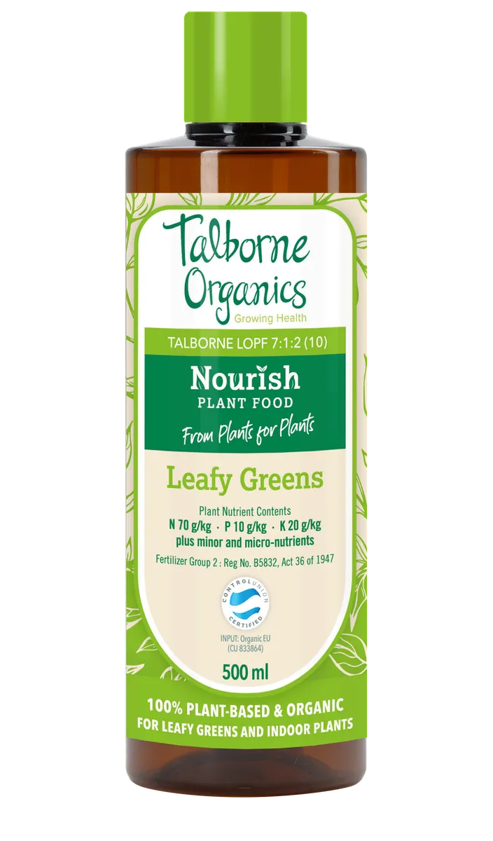 Talborne Organics Nourish Leafy Greens 7:1:2 (10) - 0.5L
