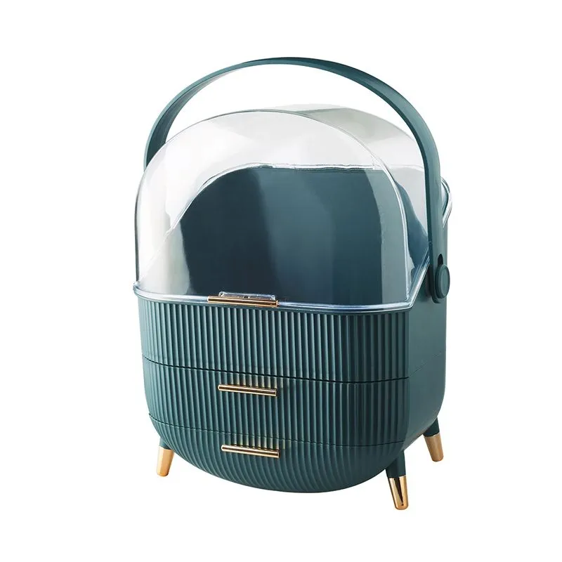 CellTime Make-up & Cosmetic Large Portable Storage Organiser - Green