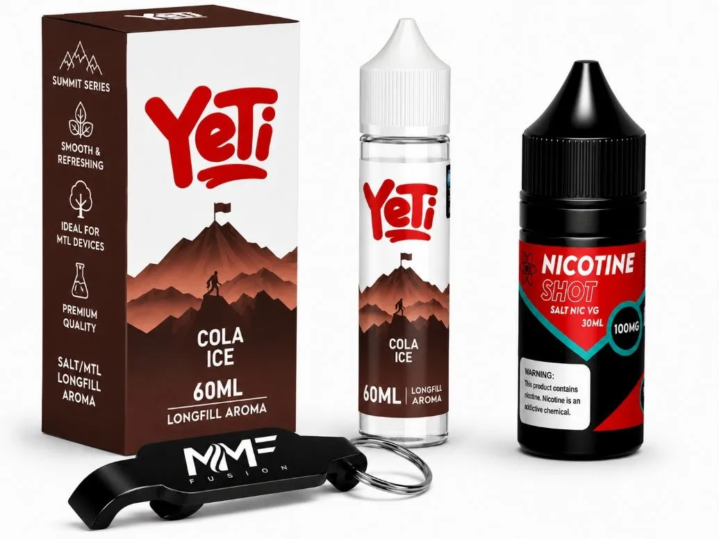 Yeti Series MMF E-Liquid 60ml Juice 50mg - Cola Ice