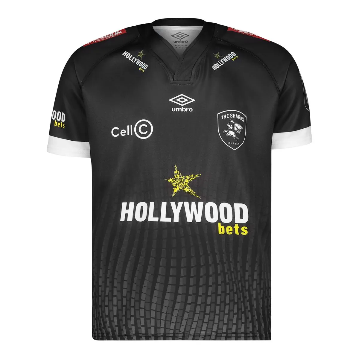 Umbro Women's The Sharks Home 23/24 Jersey - Black/Red