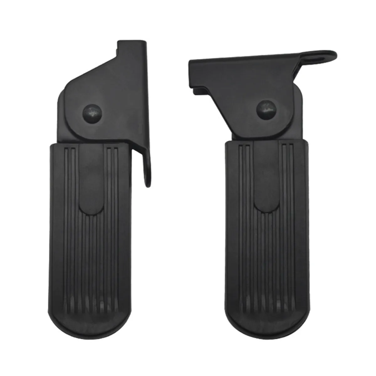 2 Pcs Electric Moped Front Pedal Scooter Front Foldable Pedal 5Cm