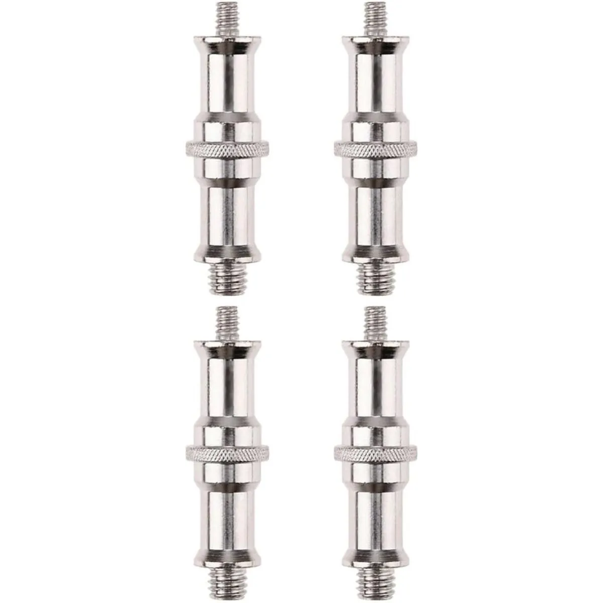4pcs 1/4 to 3/8 Threaded Screw Adapter Hot Shoe Cold Shoe Mount Converter