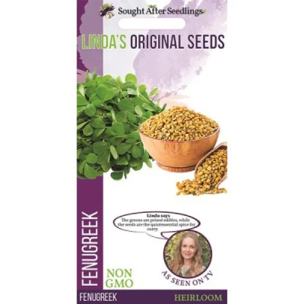 Linda's Original Seeds (2 Pack) - Fenugreek