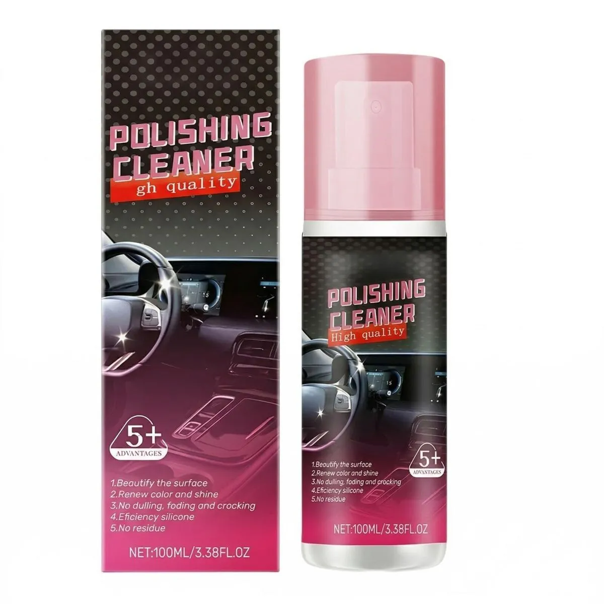 2026 Ultimate Car Interior Detailer & Protectant (3.51 fl-oz)