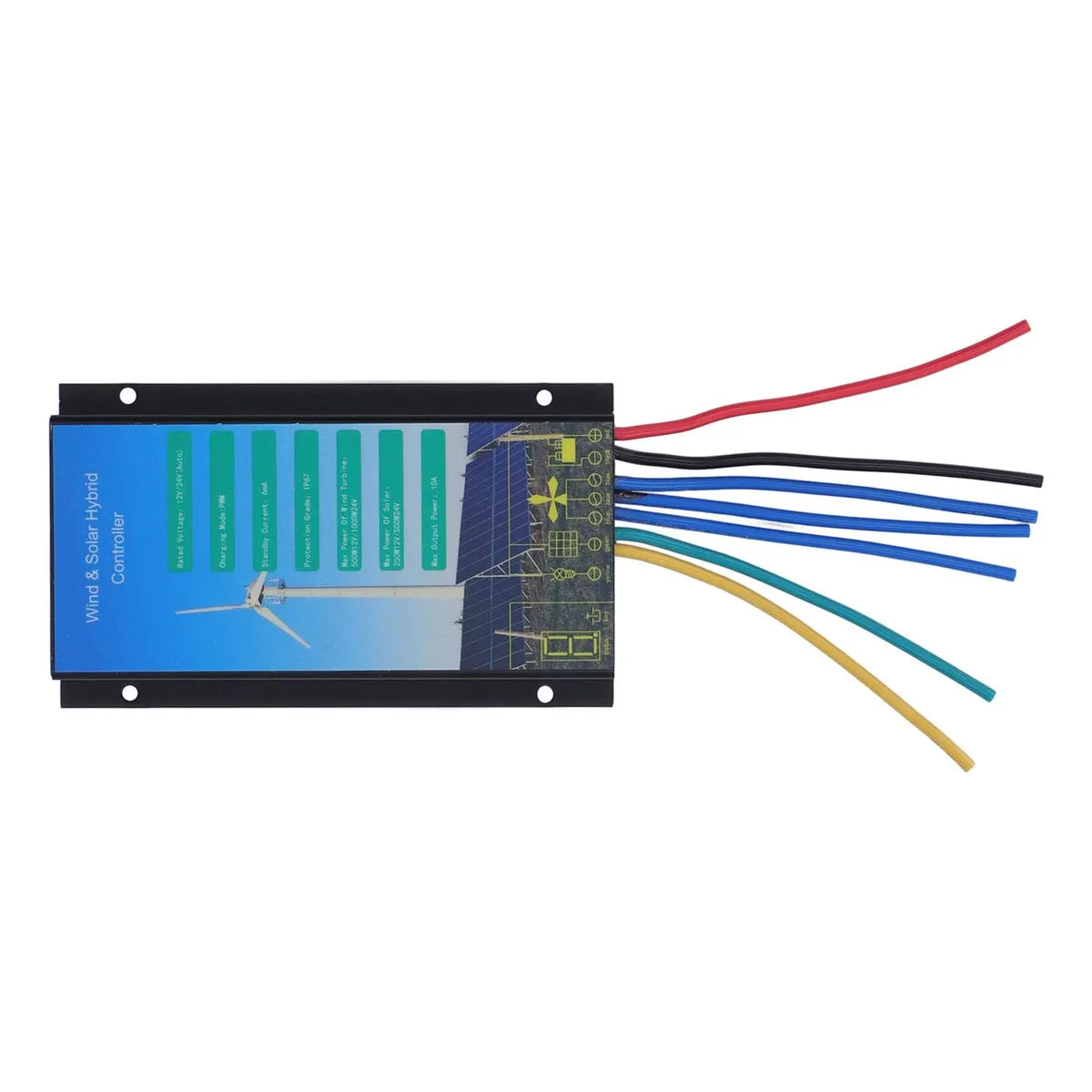 Hybrid Solar Wind Controller 12V 24V IP67