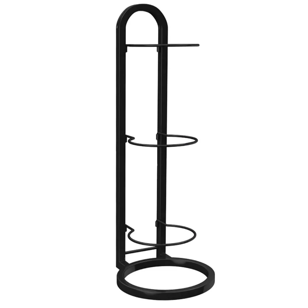 Sport Indoor Three Tier Vertical Ball Equipment Holder - 64cm