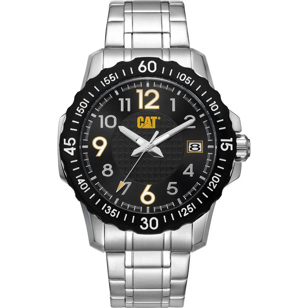 CAT Watches Men Silver, Black Metal Sport AP14111111