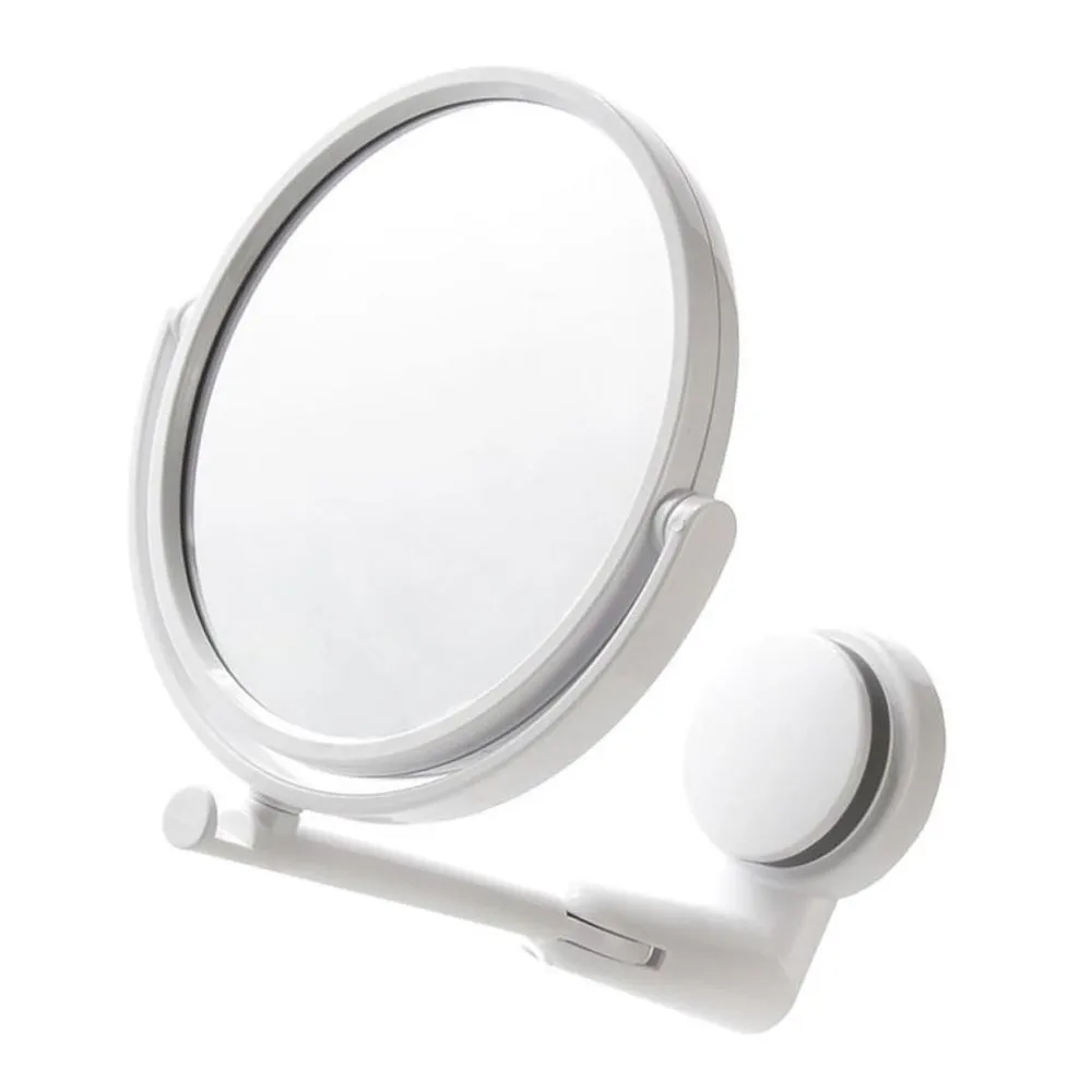 Decor HD Magnified Makeup Shaving Vanity Wall Bathroom Mirror (18cm)