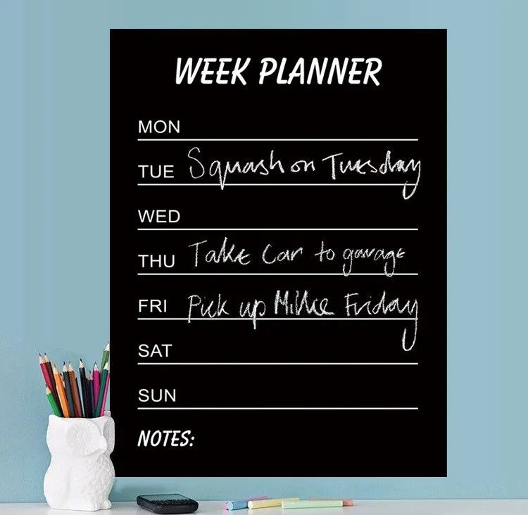 Weekly Planner Decor/ Wall Art - MF-0199