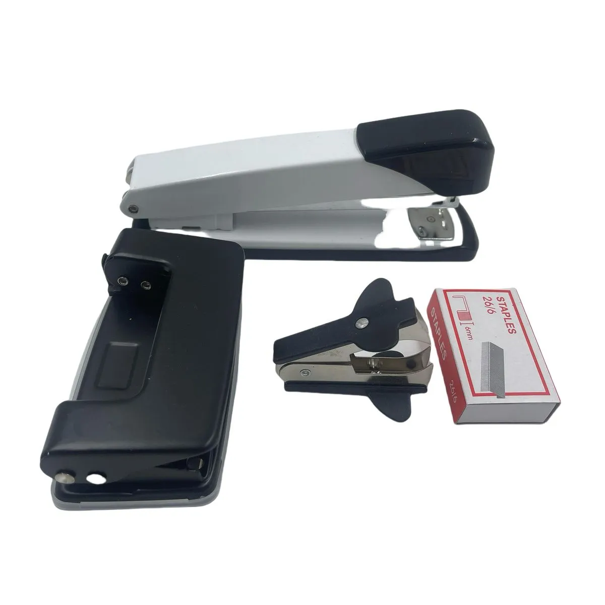 BC-0635-4 Office Stationery Stapler Set - Black