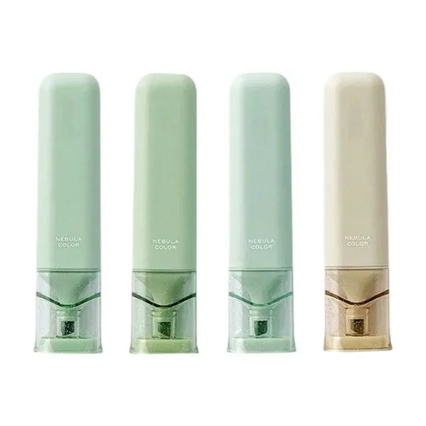 4 Pack - Glitter-Infused Fluorescent Ink Markers - Earth Tones