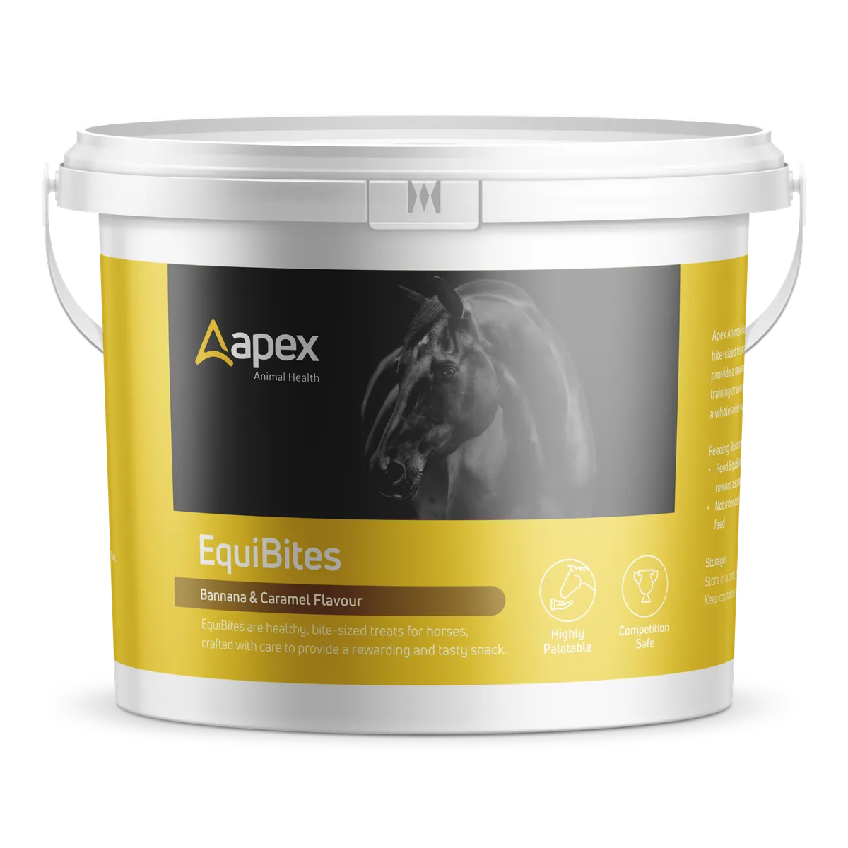 1KG - Apex Healthy EquiBites For Hoses - Banana & Caramel Treats