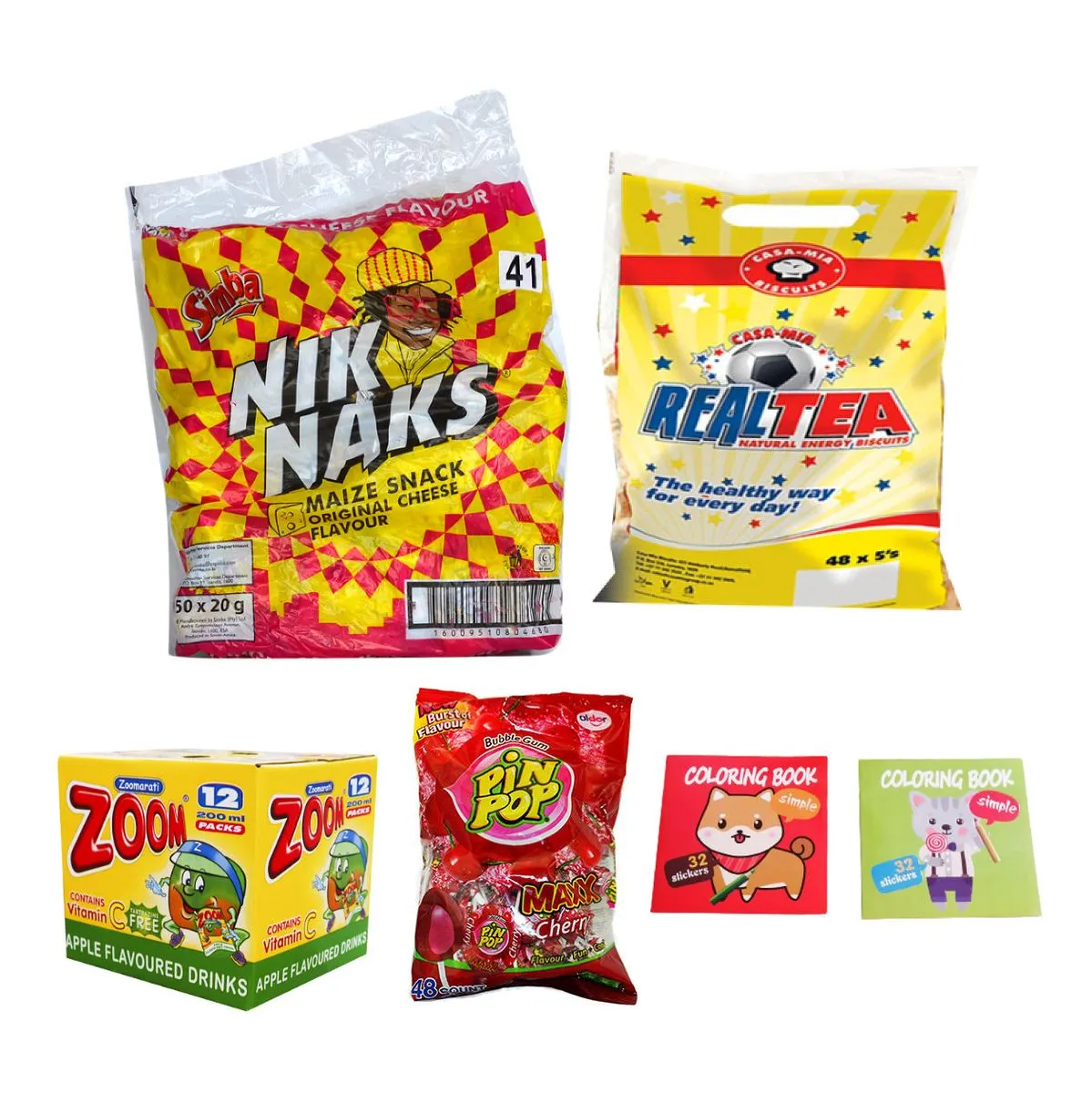 Kids Snacks Pack (Biscuits, Chips & Juice)